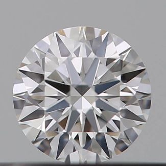 0.20 Carat Round F VVS2 EX VG GIA Natural Diamond