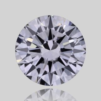 0.5 Carat Round F IF EX GIA Natural Diamond