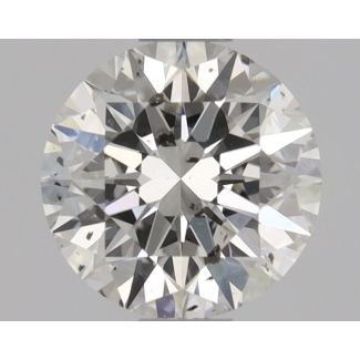 0.8 Carat Round G SI2 EX GIA Natural Diamond