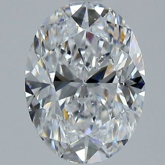 1.5 Carat Oval D SI2 - EX VG GIA Natural Diamond