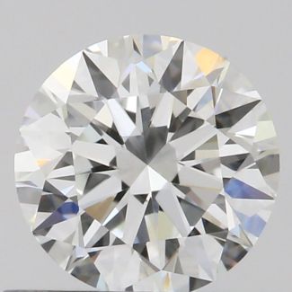 0.64 Carat Round E IF EX GIA Natural Diamond