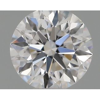 0.27 Carat Round D IF EX GIA Natural Diamond