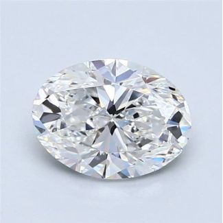 1.4 Carat Oval G VVS2 - EX VG GIA Natural Diamond