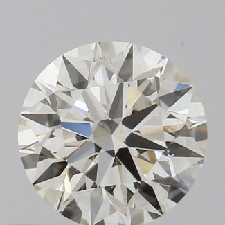 0.5 Carat Round H VS2 EX IGI Natural Diamond