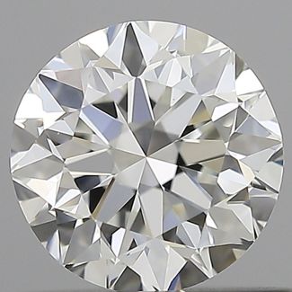 0.7 Carat Round F VVS1 VG EX GIA Natural Diamond