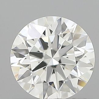 0.46 Carat Round H VVS1 EX GIA Natural Diamond