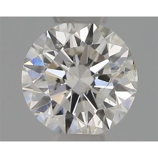 0.30 Carat Round G SI2 EX VG IGI Natural Diamond