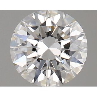 0.6 Carat Round E VVS1 EX GIA Natural Diamond