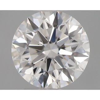 0.31 Carat Round H VVS1 EX GIA Natural Diamond