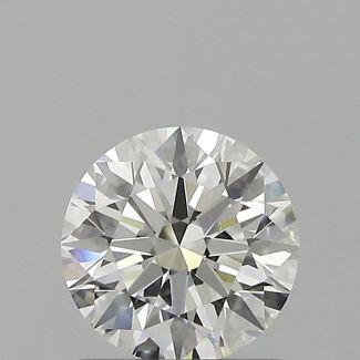 0.9 Carat Round D VVS2 EX GIA Natural Diamond