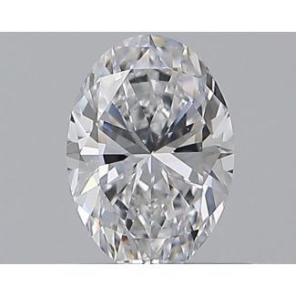 0.5 Carat Oval D VS1 - EX VG GIA Natural Diamond