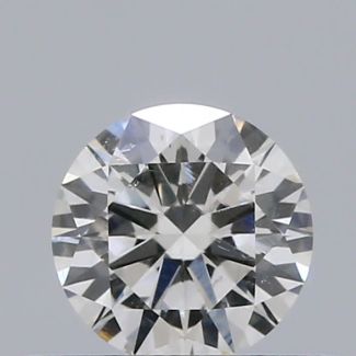 0.31 Carat Round E SI1 EX VG IGI Natural Diamond