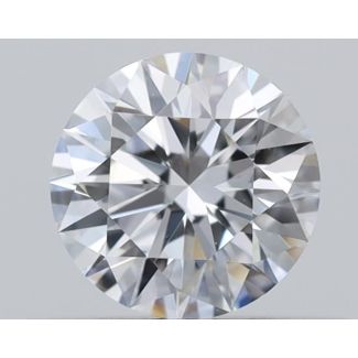 0.35 Carat Round D VVS1 EX GIA Natural Diamond