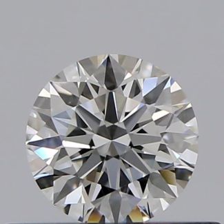 0.32 Carat Round F VS1 EX GIA Natural Diamond