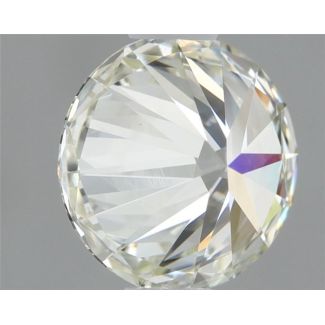 0.54 Carat Round I VVS2 EX GIA Natural Diamond