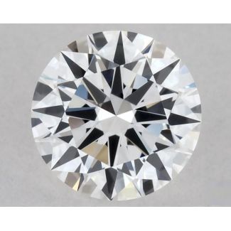 0.35 Carat Round E VVS1 EX GIA Natural Diamond