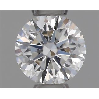 0.26 Carat Round H IF EX GIA Natural Diamond