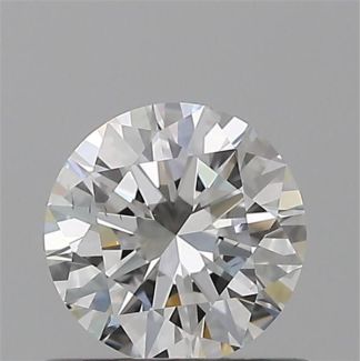 0.52 Carat Round G VS2 EX GIA Natural Diamond