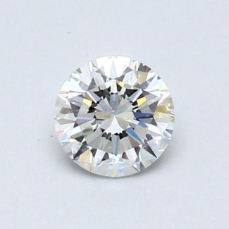 0.5 Carat Round H VS2 VG EX GIA Natural Diamond