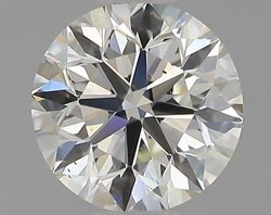 0.59 Carat Round I VS2 EX GIA Natural Diamond