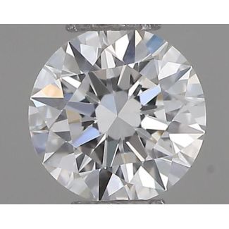 0.23 Carat Round F IF EX GIA Natural Diamond