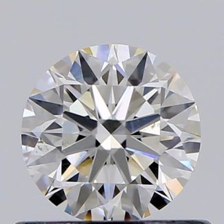 0.50 Carat Round I SI1 EX GIA Natural Diamond