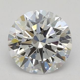 0.51 Carat Round E VVS2 VG EX GIA Natural Diamond