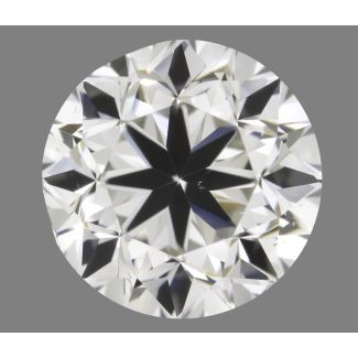 1.00 Carat Round J VS2 GD EX GIA Natural Diamond