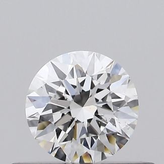 0.3 Carat Round E SI1 EX GIA Natural Diamond