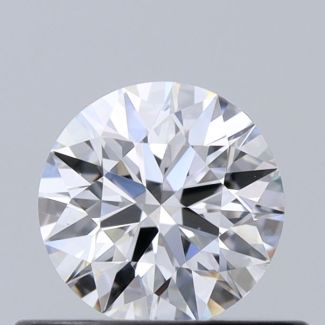 0.45 Carat Round E IF EX VG GIA Natural Diamond