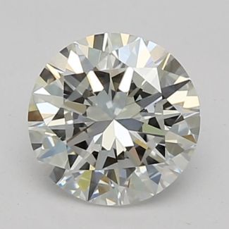 0.45 Carat Round F VVS2 VG GIA Natural Diamond