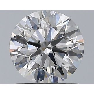 1.0 Carat Round D SI1 EX GIA Natural Diamond