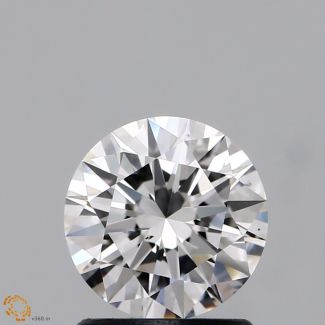 1.02 Carat Round D VS2 EX GIA Natural Diamond