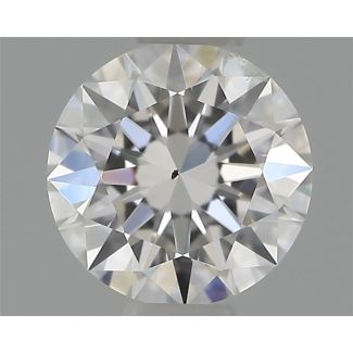 0.34 Carat Round D SI1 EX GIA Natural Diamond