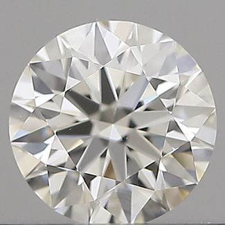 0.41 Carat Round H IF EX IGI Natural Diamond