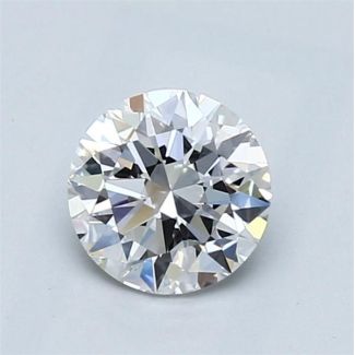 0.9 Carat Round D VVS1 EX GIA Natural Diamond