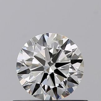 0.45 Carat Round I VVS1 VG EX GIA Natural Diamond