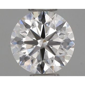 0.47 Carat Round H VS1 VG EX GIA Natural Diamond