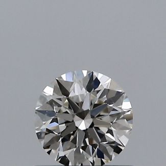 0.50 Carat Round J VS2 EX GIA Natural Diamond