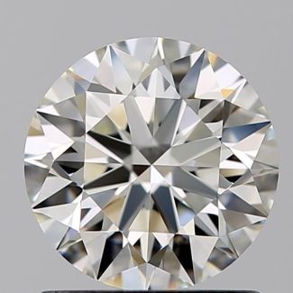 1.04 Carat Round J VVS1 EX GIA Natural Diamond