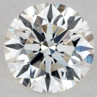 0.26 Carat Round I VVS2 EX VG GIA Natural Diamond