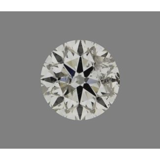 0.90 Carat Round K I3 VG G GIA Natural Diamond