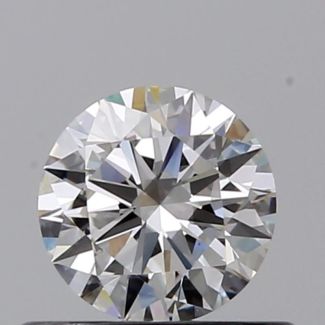 0.41 Carat Round F VS1 EX GIA Natural Diamond