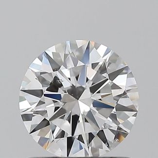 0.8 Carat Round D SI1 EX VG GIA Natural Diamond