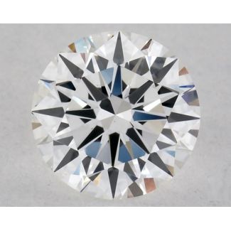 0.53 Carat Round G VS1 EX GIA Natural Diamond