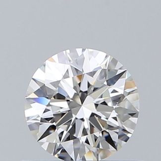 0.5 Carat Round F VVS1 EX VG GIA Natural Diamond