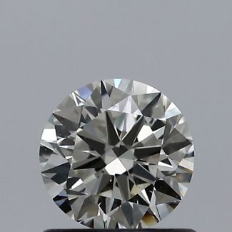 0.65 Carat Round K VS2 VG GIA Natural Diamond