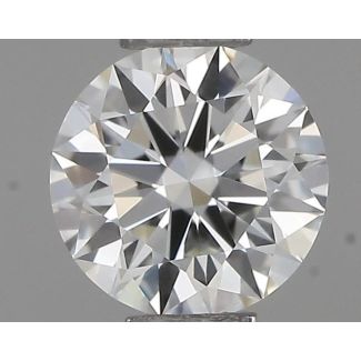 0.33 Carat Round G IF EX IGI Natural Diamond