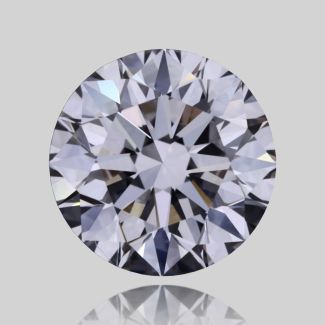 0.6 Carat Round D VVS1 EX GIA Natural Diamond