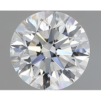 1.01 Carat Round H VS2 EX GD GIA Natural Diamond